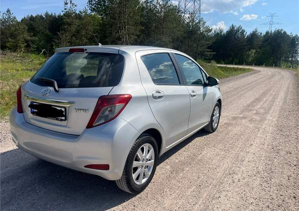 Toyota Yaris cena 34800 przebieg: 139000, rok produkcji 2012 z Ełk małe 67